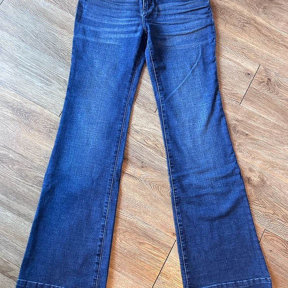 Wrangler Womens Retro Mae Mid Rise Wide Leg Trouser Jeans. 👖 - Picture 9 of 16